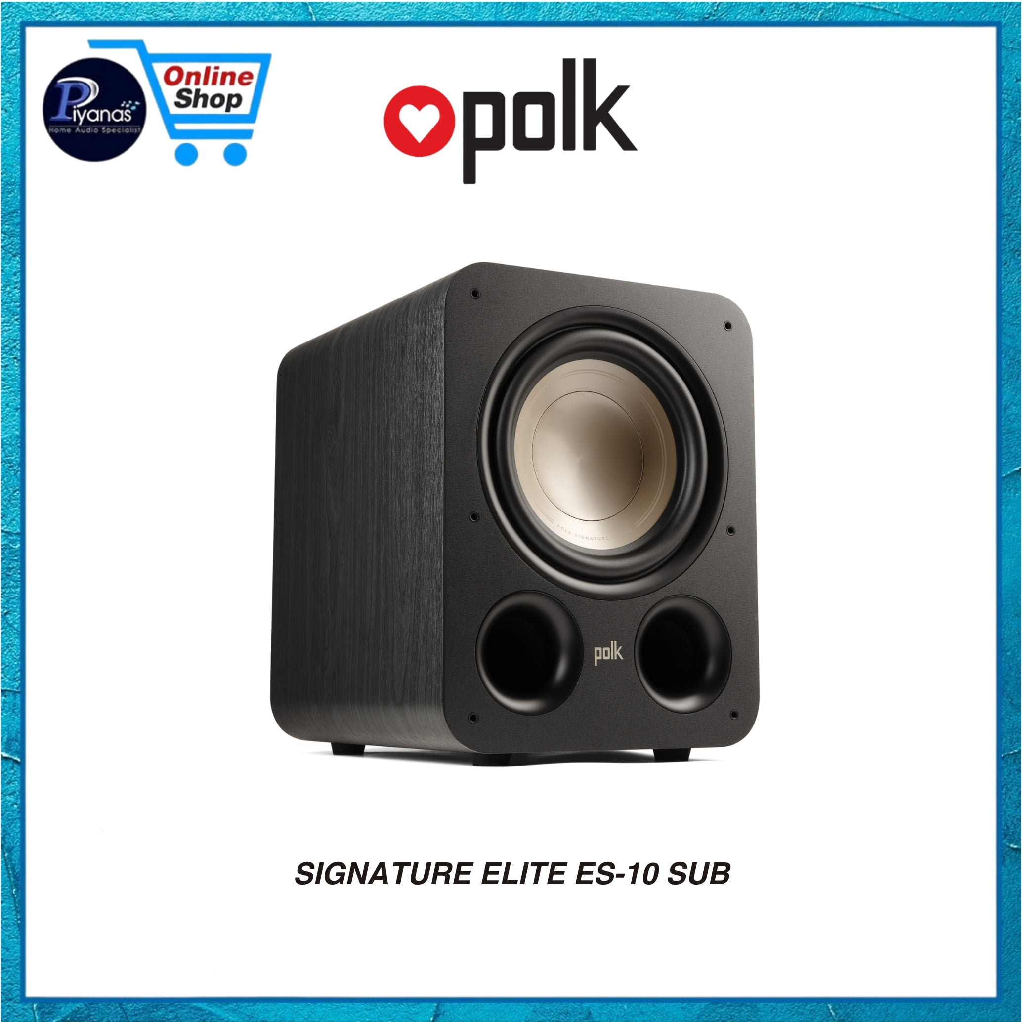 ซับวูฟเฟอร์ POLK AUDIO SIGNATURE ELITE ES-10 SUB สีดำ_1